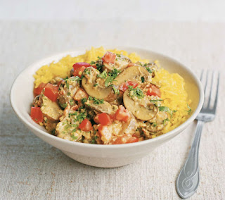 curried mushrooms and tomatoes recipe