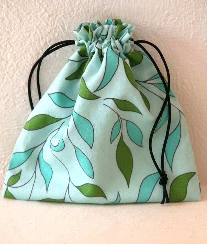 Better Lined Drawstring Bag Tutorial