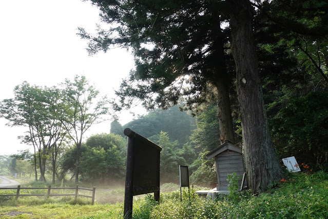 鳥取県西伯郡伯耆町丸山の地蔵滝の泉