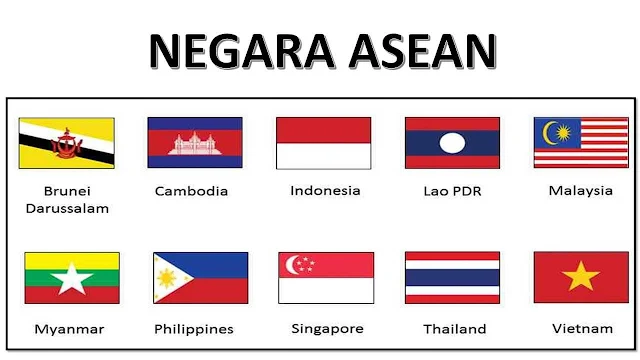 Gambar Bendera ASEAN Lengkap