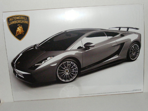 Poster Lamborghini Grey 36x24