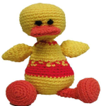 PATRON PATO AMIGURUMI 23383