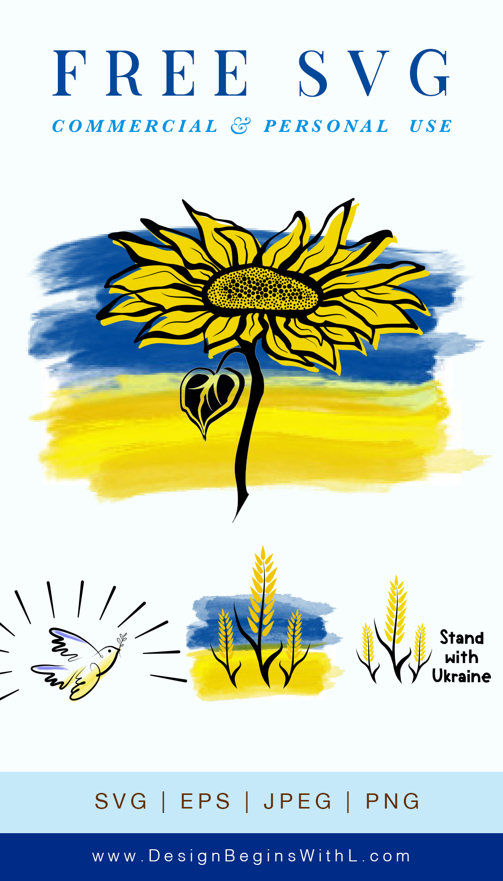 Ukraine-Inspired Free Graphics