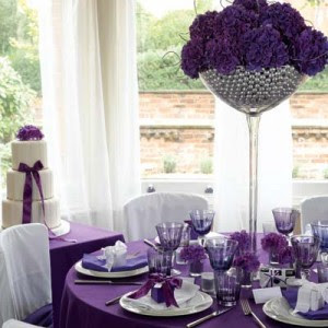 Purple Wedding Decorations Ideas