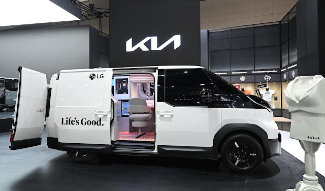 PV5 Spielraum Studio concept de Kia y LG