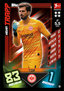 Match Attax Bundesliga 2019-2020 Eintracht Frankfurt