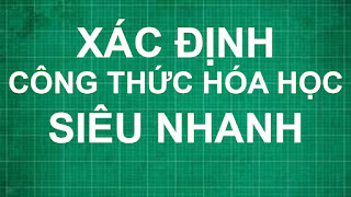 Cách xác định công thức hóa học của hợp chất siêu nhanh | hóa học lớp 6 7 8 9