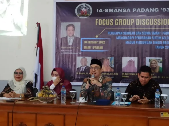 FGD IA-Smansa '93, Dirjen Kemendikbudristek Iwan Syahril Bocorkan Cara Baru Hadapi  Tes Seleksi PTN 2023