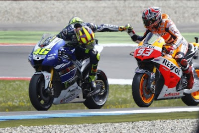 Rossi vs Marquez