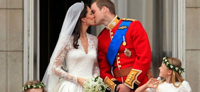 Foto Pernikahan  Kate Middleton dan Pangeran William 