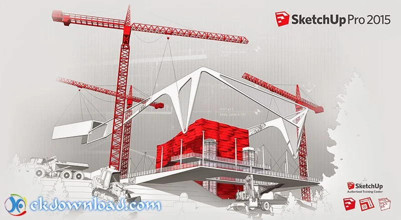 SketchUp Pro 2015 - Hỗ trợ thiết kế 3D