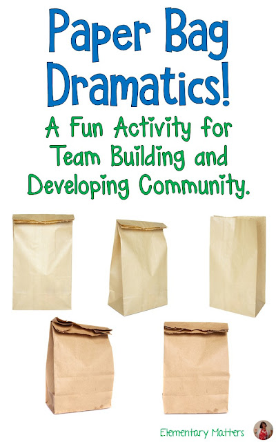 Paper Bag Dramatics: A fun activity for Team Building and Developing Community. Here's an idea that can be used just about anywhere at any time. It encourages groups to solve problems, think creatively, and work as a team.