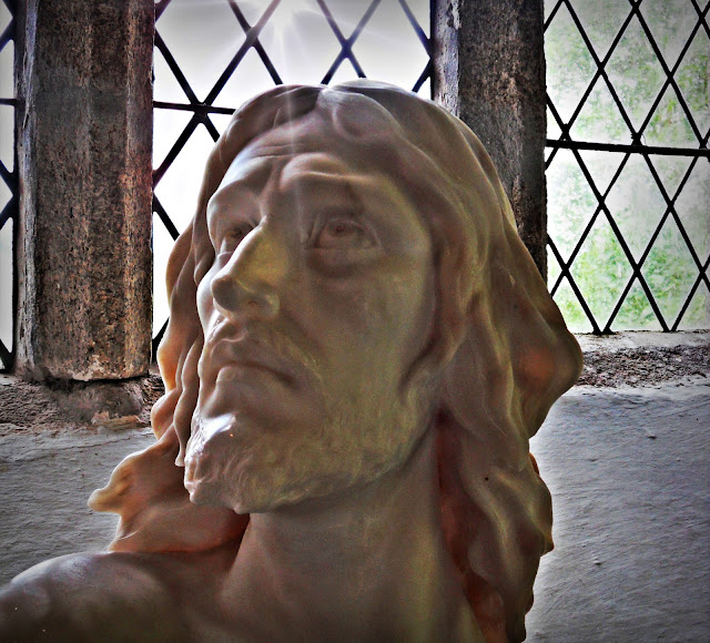 Jesus at St.Sampson's church, Golant, Cornwall