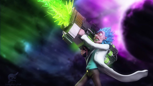 Rick 4k Artwork Wallpaper