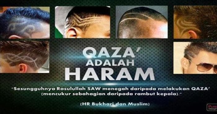Hukum Tentang Rambut dalam Islam fesyen Qaza cabut 