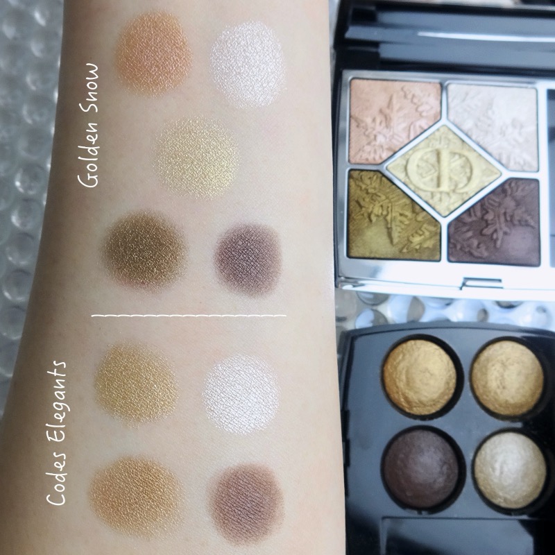 Dior Holiday 2020 Collection Golden Nights review swatches