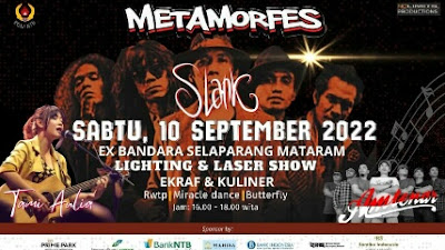 Mewahnya Konser Slank Road to PON XXII/2028, Bakal Ada Laser Show Spektakuler