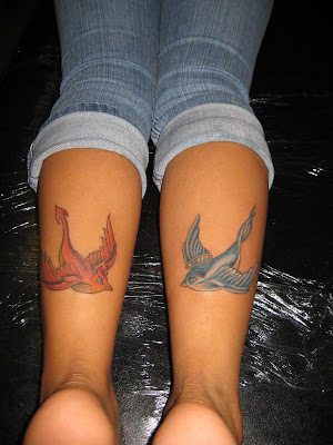 Swallow tattoo -Bird Tattoos