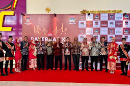 Bodewin Wattimena Ikut Rakernas APEKSI 2022 di Padang