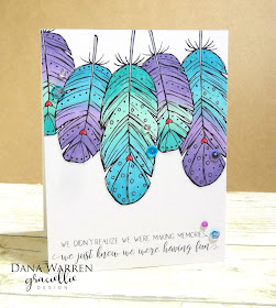 Dana Warren - Kraft Paper Stamps - Graciellie Designs - Spectrum Noir