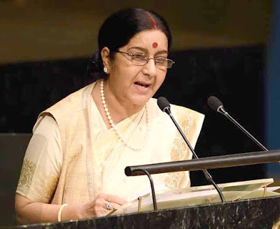 Sushma Swaraj, United Nations, External Affairs Minister Sushma Swaraj, Parliament, United Nations Sanctions Committee