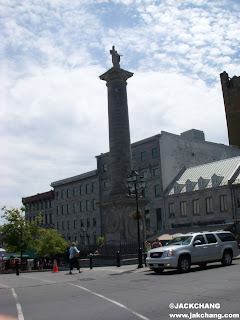 Eastern Canada Road Trip | Old Montreal | Place Jacques-Cartier and Nelson Monument
