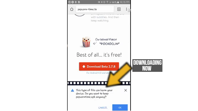 Popcorn Time App for Android Latest 3.6.6 [mod] Apk Download Now