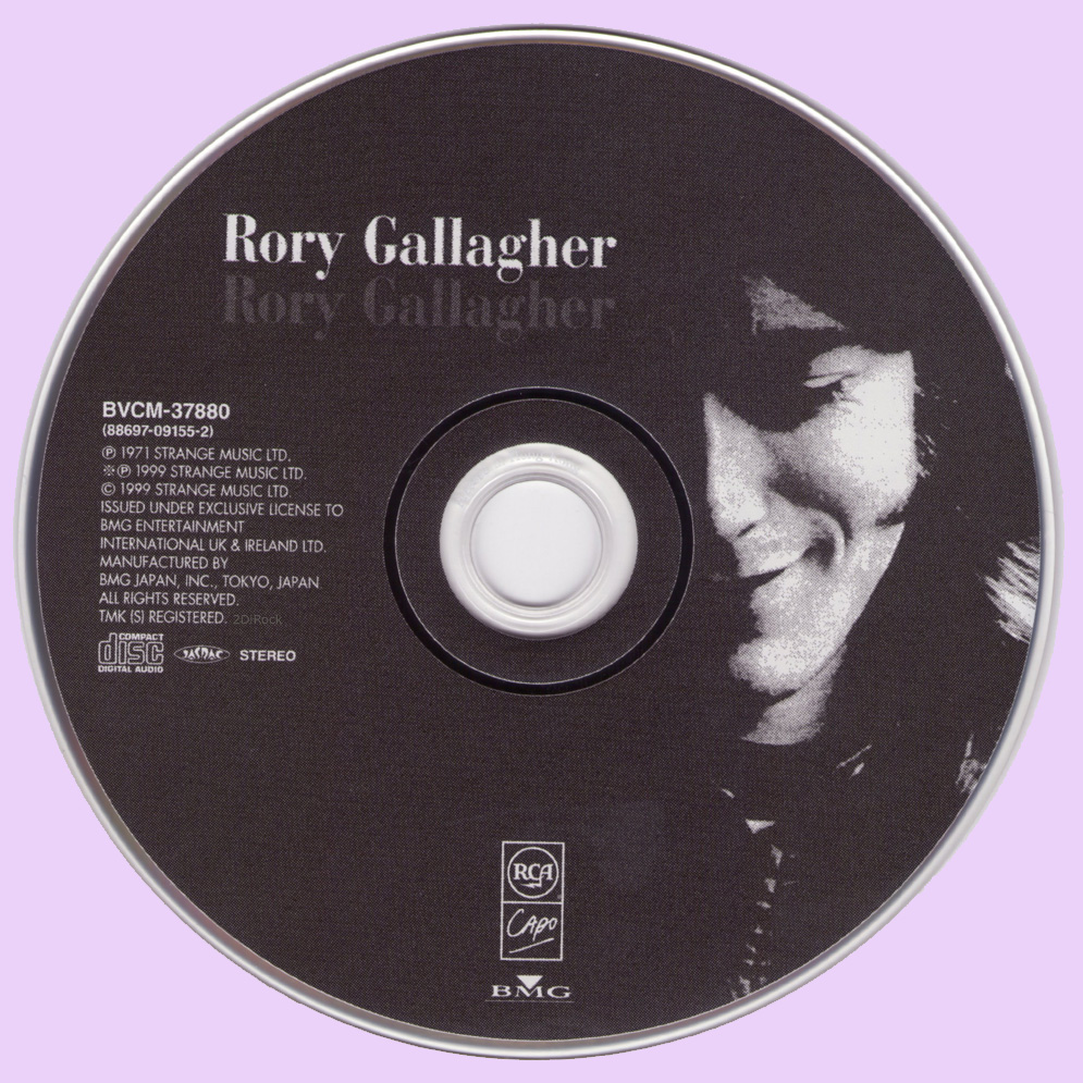 Rockasteria Rory Gallagher Rory Gallagher 1971 Ireland 1st Solo Album Classic Blues Rock Japan Mini Lp Remaster