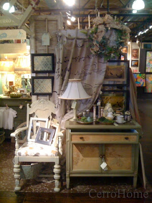 Retail display of vintage goods