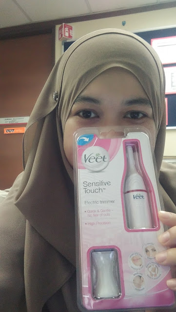 Veet Sensitive Touch Electric Trimmer , Gadget Kecantikan Dan Semua Wanita Perlu Milikinya