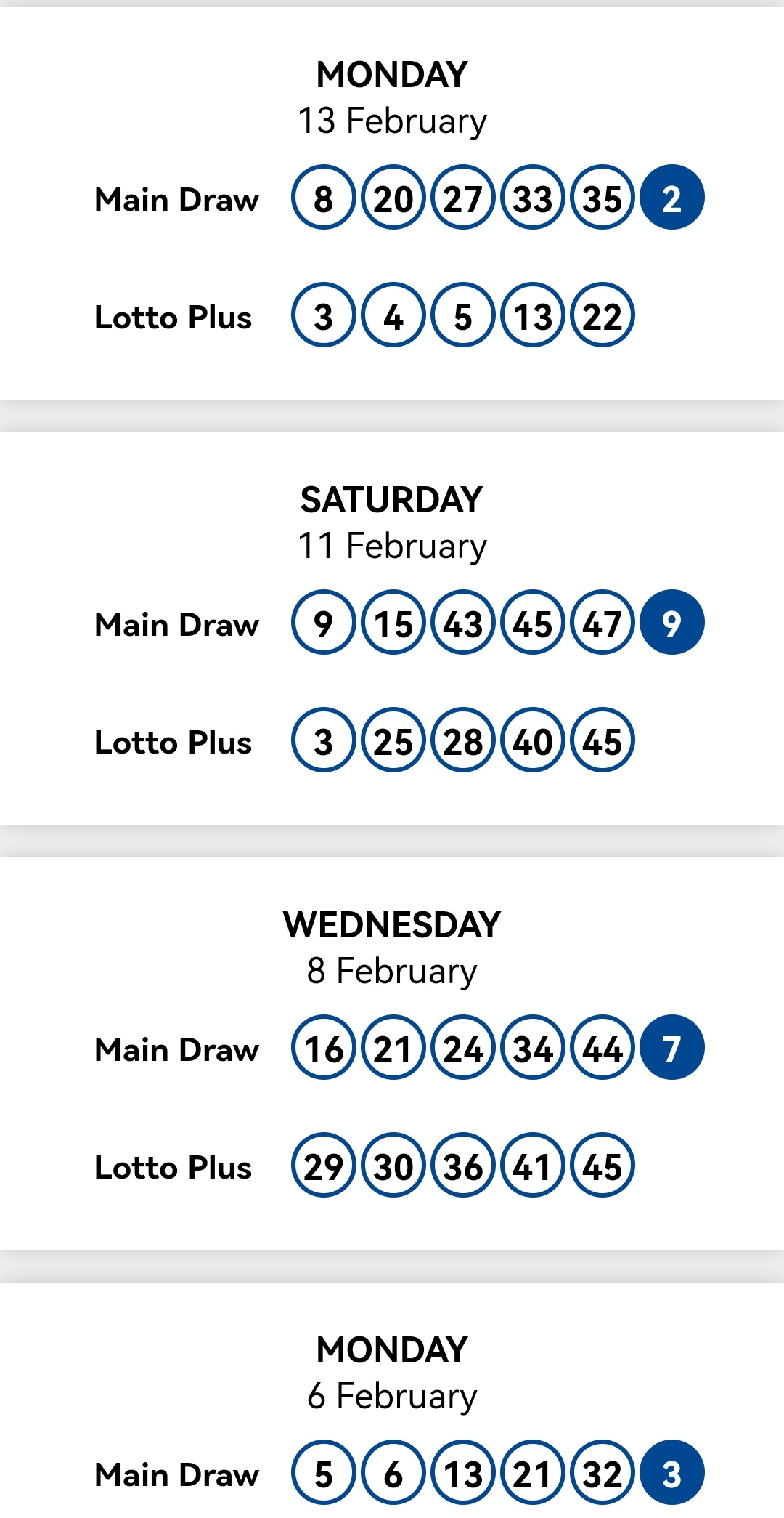 France lotto results history 2023 today