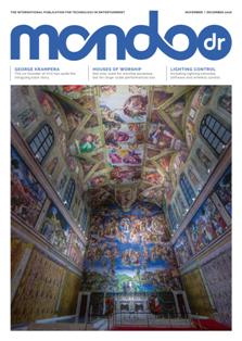 mondo*dr magazine 27-01 - November & December 2016 | ISSN 1476-4067 | TRUE PDF | Bimestrale | Professionisti | Progettazione | Audio | Illuminazione | Tecnologia
We are the global trade publication for technology in entertainment, with a particular focus on fixed installations including: casinos, cinemas, nightclubs, sports stadia and theatres...
mondo*dr magazine, first published in 1990, is targeted at the distributor, dealer and installer of lighting, sound and video equipment across all aspects of the increasingly hybrid entertainment installation market. It is published in two versions - European (translated into French, German, Spanish and Italian) and Asian/Pacific (Chinese, Arabic and Russian) and contains superb international coverage of venues, companies, industry shows and product.
The global coverage of mondo*dr magazine is unrivalled and allows you access to all major decision makers in their respective countries. With a circulation of over 13,000, mondo*dr magazine is mailed to over 120 countries. In addition, the circulation is backed up by our attendance or participation at every major trade show in the world.