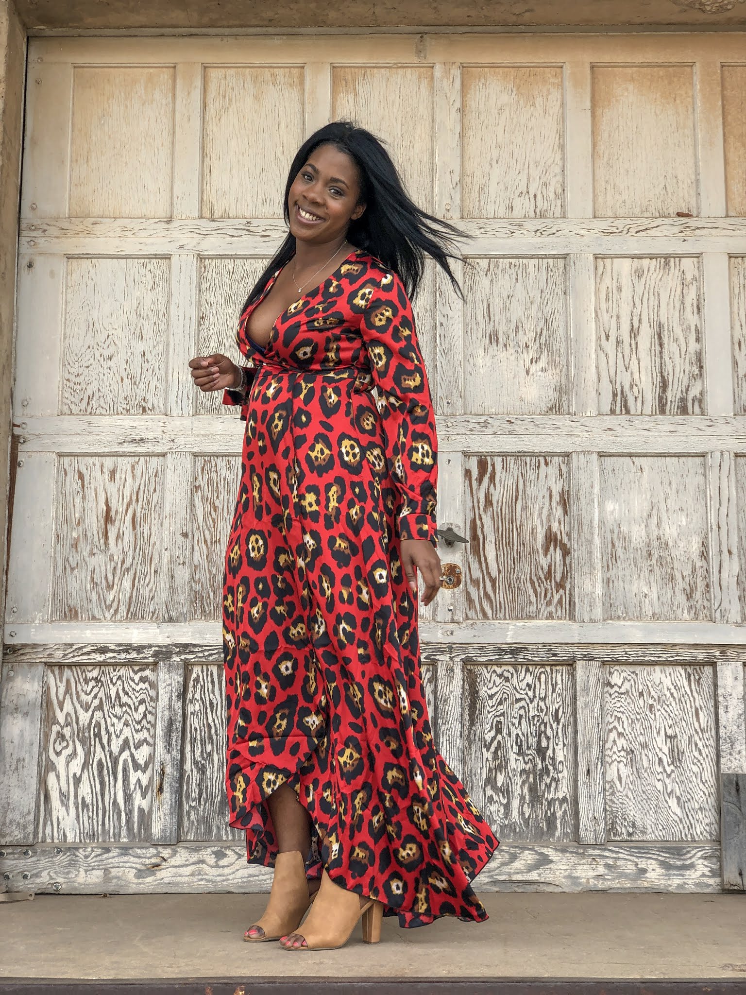 Perfect Red Spring Dress