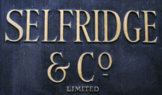 Selfridges & Co - plaque