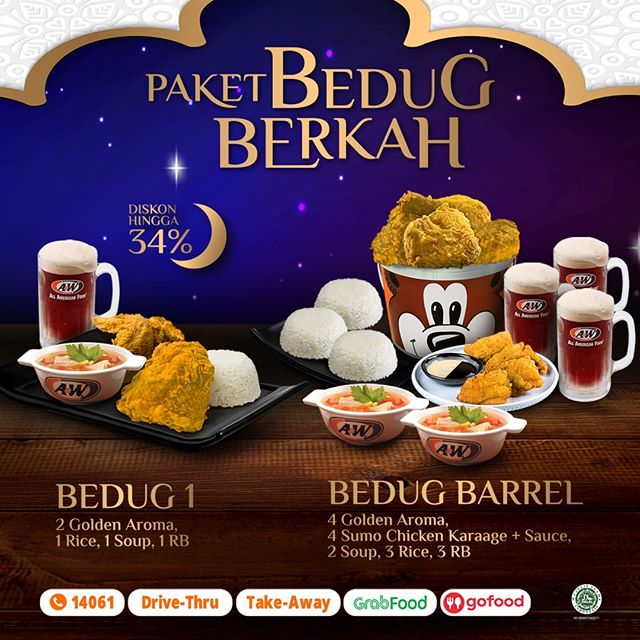 #AW - #Promo Paket Bedug Berkah Diskon Hingga 34% Ramadhan 2020