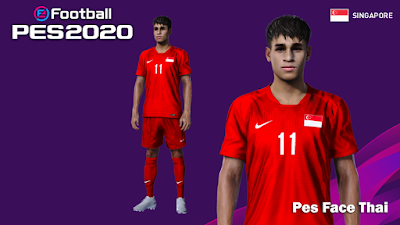 PES 2020 Faces Irfan Fandi by PESFaceThai