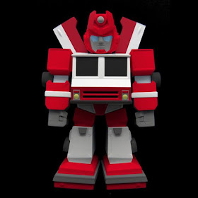 San Diego Comic-Con 2017 Exclusive Transformers Ice Cream Truck Vinyl Figure by Hyperactive Monkey x Nice Kicks