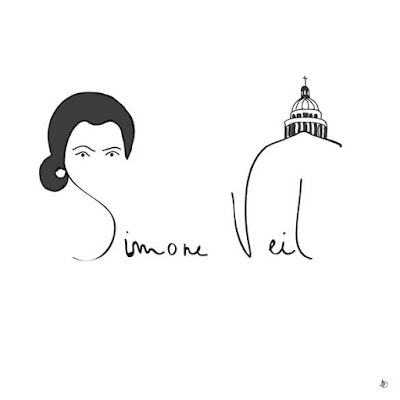 albane devouge, antisémitisme, avortement, dame, droits des femmes, femmes, france, grande dame, hommage, illustration, illustratrice, juifs, merci, panthéon, paris, simone, simone veil, veil, une femme au panthéon, aux grands hommes la patrie reconnaissante