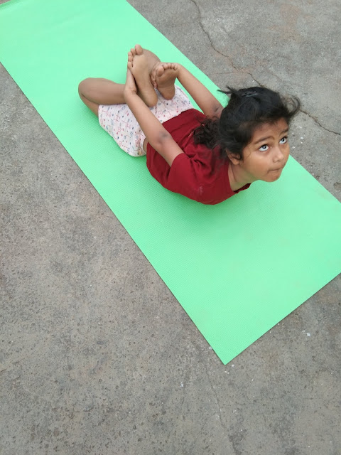 #Surya Namshakar & some other yoga poses.