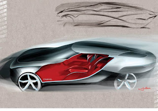 New Modern Design Futuristic Chanel Fiole Concept Car