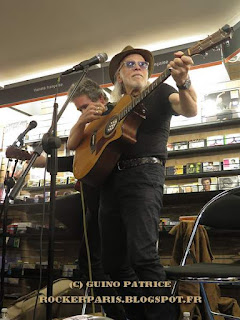 Elliott Murphy + Olivier Durand @ Gibert Disc, Paris,  03 Mai 2025