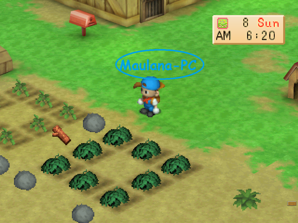 Game PS1 Harvest Moon Back To Nature Bahasa Indonesia