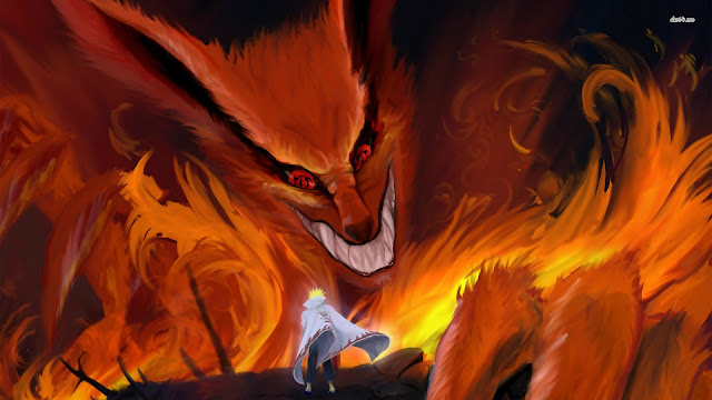 Minato vs Kurama