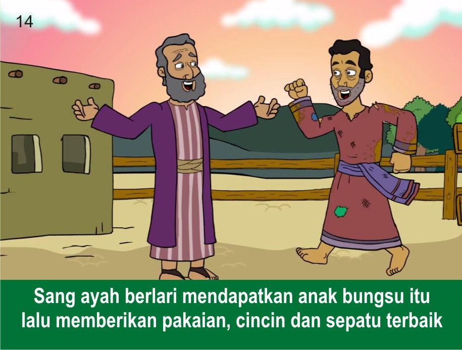 Komik Alkitab Anak: Anak Bungsu yang Hilang