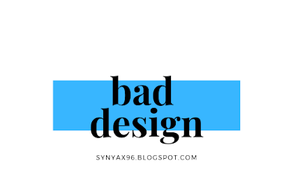 Contoh Website Dengan Tampilan Bad Design