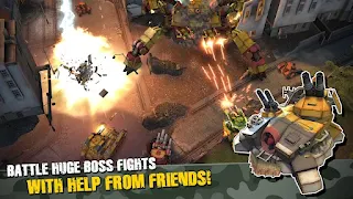 Screenshots of the Base Busters for Android tablet, phone.