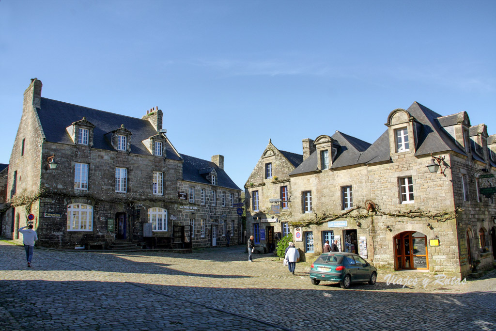 Place de l'Église, Locronan