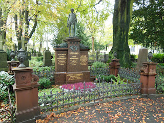 Familiengrab Otto & Mathilde Wesendonck, Hans & Myrrha, Alter Friedhof Bonn