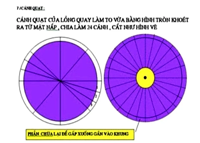 Cách làm đèn kéo quân truyền thống Cách làm đơn giản chi tiết