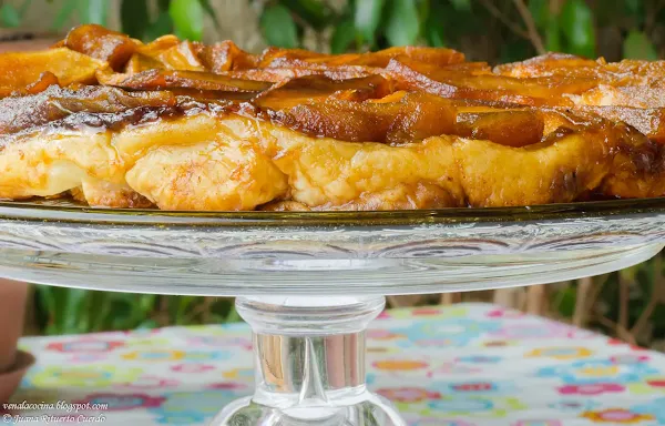 Tarta invertida de manzanas o Tatin de manzanas